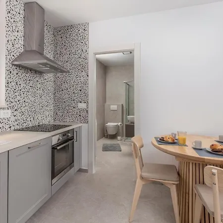 Apartamento Grey, Green I White *